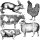 IOD Decor Stamp Farm Animals
