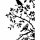 Stencil "Birds and Branches" - 21 x 30 cm