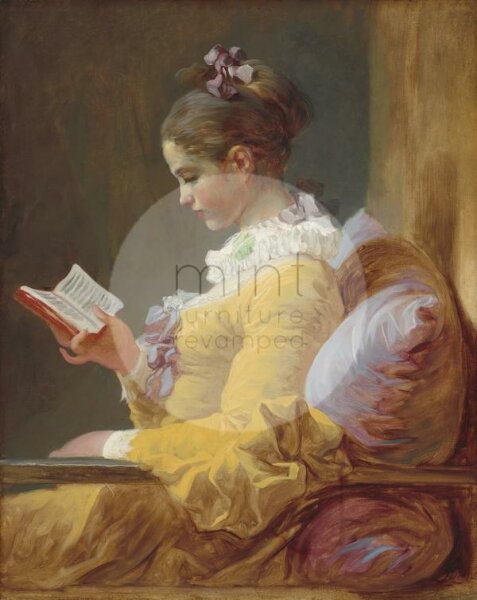 Mint by Michelle "Young Girl Reading" A1