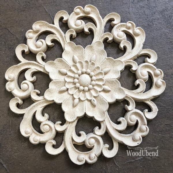 WoodUbend WUB2172 Centerpriece Floral 14,5 x 14,5 cm