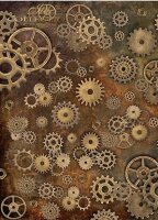 Scrapbooking Set "STEAMPUNK" A4