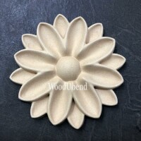 WoodUbend WUB6098 Rounded Flower 10,1 x 10,1 cm