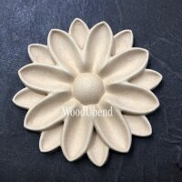 WoodUbend WUB6098 Rounded Flower 10,1 x 10,1 cm