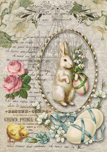 Nancys Spring Bunny A4