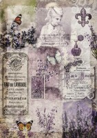 Old Lace and Lavender A3