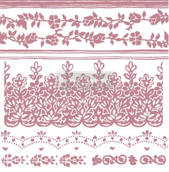 Decor Stamp "Floral Borders"