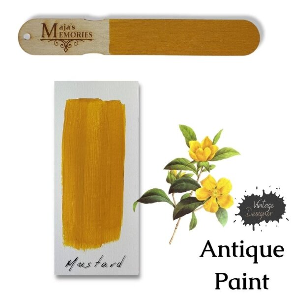 Majas Memories Antikpaint "Mustard" - 150ml