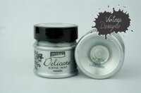 Delicate metallic acrylic paint - 50ml silver -