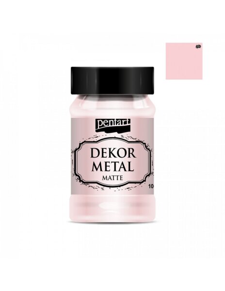 Decor Metal matt 100ml rose gold