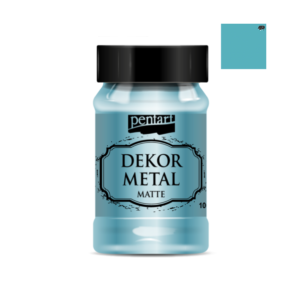 Decor Metal matt 100ml turquoise