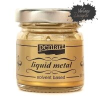 Liquid metal 30ml - antique gold -