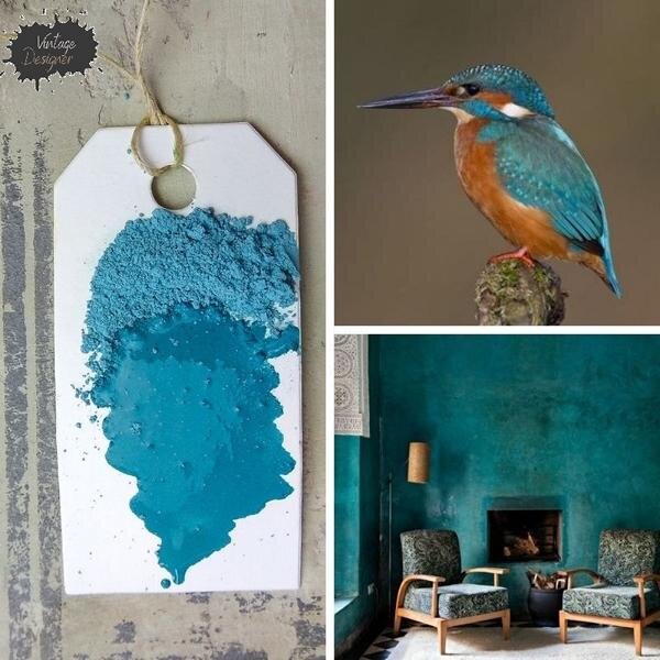 Majas Memories Milkpaint "Petrol Blue" - 250ml
