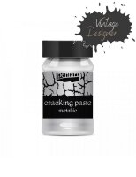 PENTART Cracking paste - silver- 100 ml