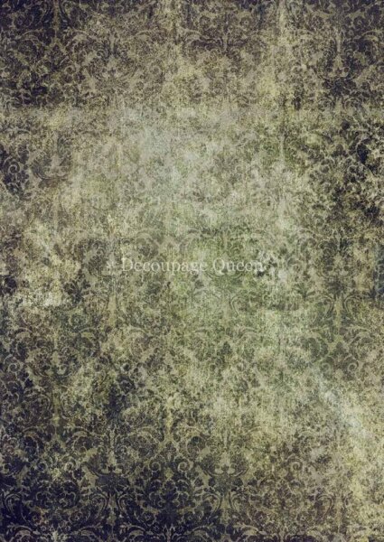 Green Brocade A4