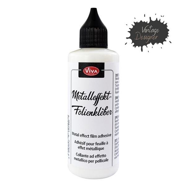 Viva Decor Metalleffekt Folienkleber 90ml - transparent