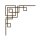 PolyOnlay GEO Corner - 2pcs. / pack M - 16 cm