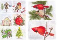 Old to Ooh La La Victorias Christmas Birds