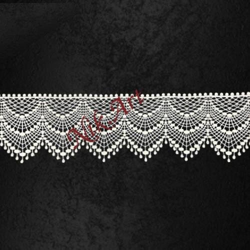 3D Elastic Element white39,5x10 cm