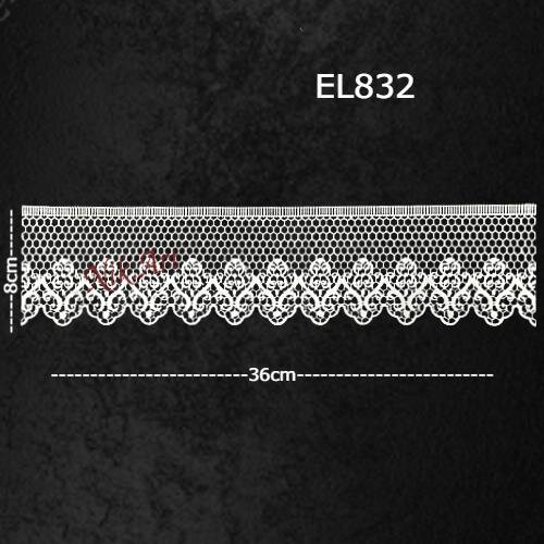 3D Elastic Element white 36x8 cm