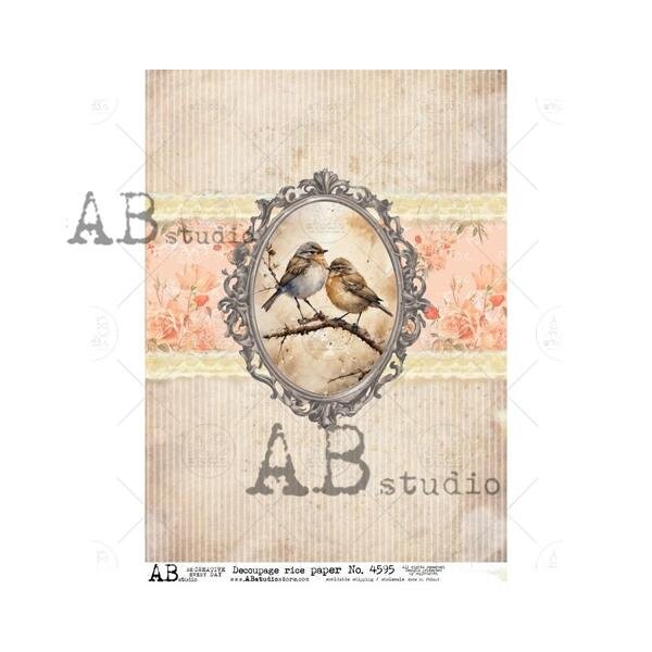 A4 Decoupage Ricepaper- ID-4595