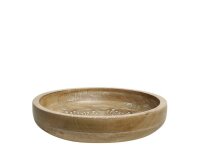 TOURS BOWL IN WOOD W. CARVINGS