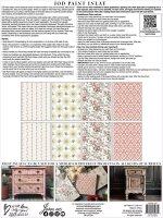 IOD Paint Inlay "Lattice Rose"