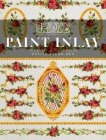 IOD Paint Inlay "Petite Fleur Red"