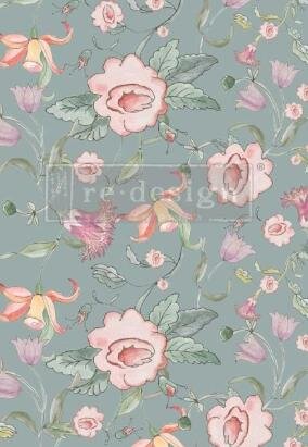 Redesign With Prima® Decoupage Fiber Paper "Swedish Posy"
