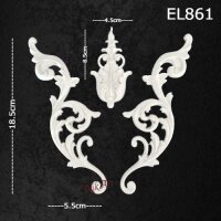 3D Elastisches Element 5,5x18,5 cm