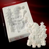 Silikonform 7,5x9 cm