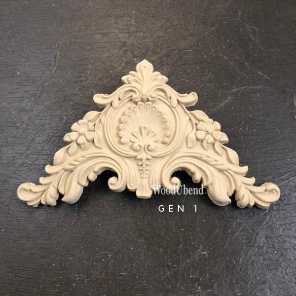 WoodUbend WUB1354 Decorative Plume 18,4 x 11 cm