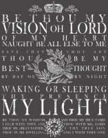 IOD Decor Transfers "Be Thou My Vision" small